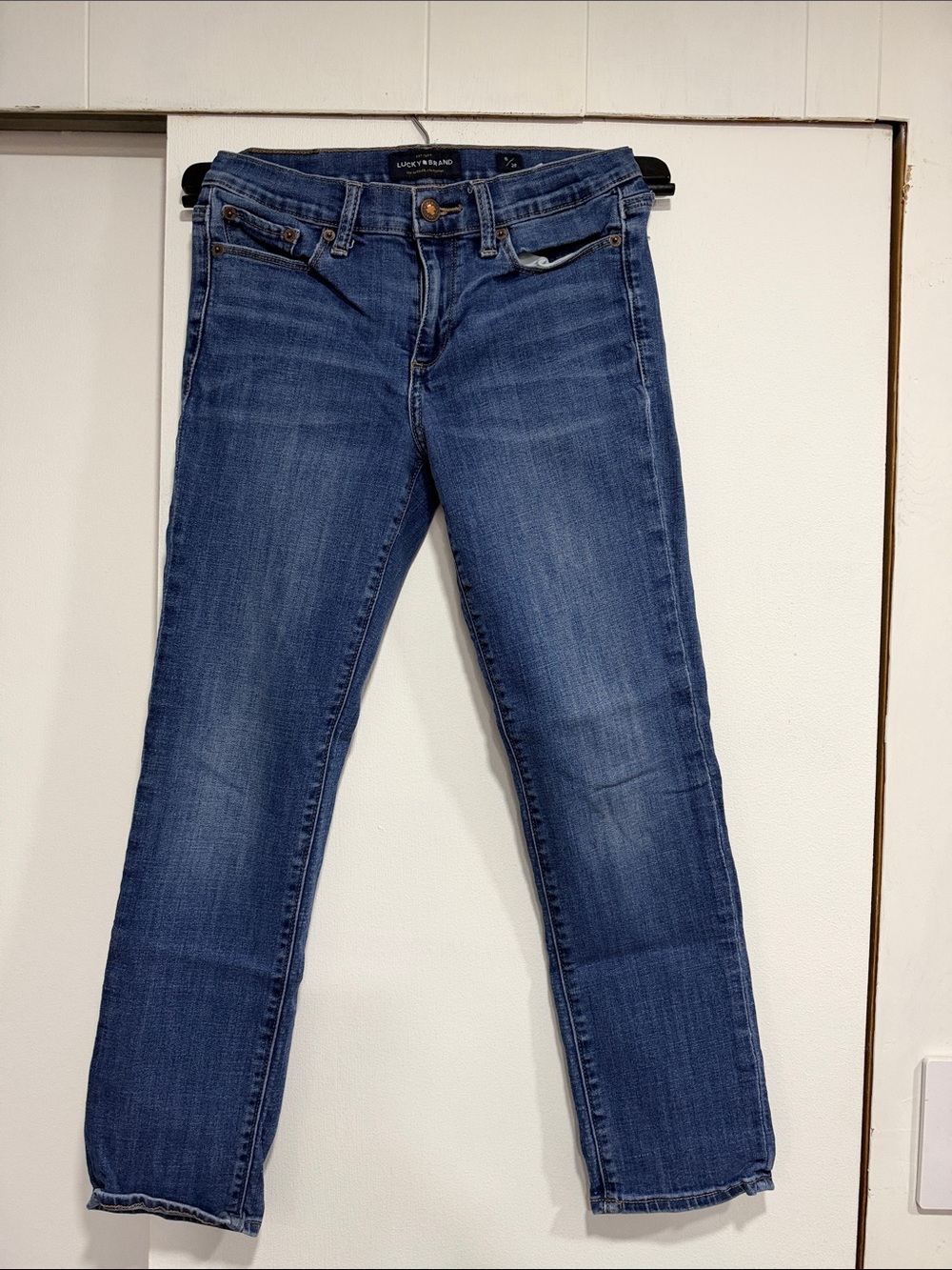 Lucky Brand Women's Dark Blue Skinny Jeans